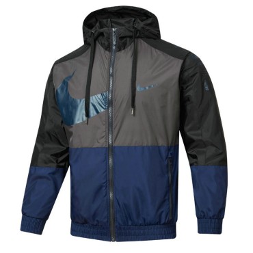 veste nike parka - nike veste bleu