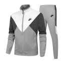 jogging nike gris homme - survete nike bleu